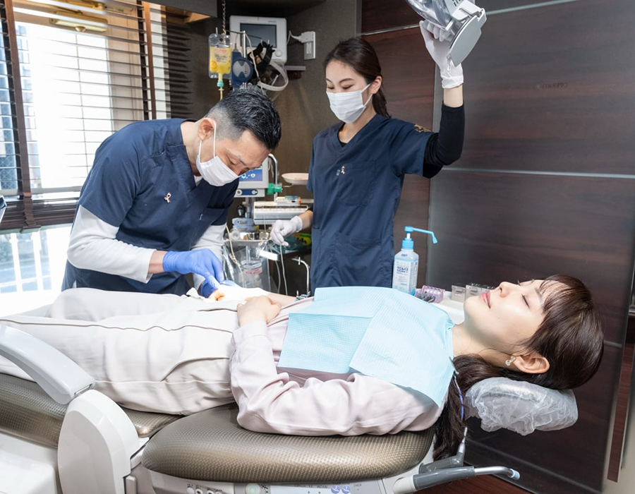 横浜の歯科恐怖症・無痛歯科治療専門の歯医者、関内馬車道デンタルオフィスの治療の流れ